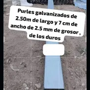 ❎❎ bigas , perfiles de 2.50 x 7 cm de ancho y 2 mm de grosor - Img 50638716