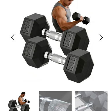 KIT DE MANCUERNAS EXAGONALES ACERO Y ENGOMADAS - 8/10
