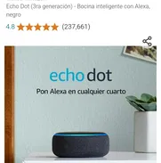 Alexa Echo dot 3ra generación - Img 47558112