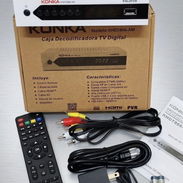 Vendo Cajita HD KONKA 40USD💶 para la television digital con mando y baterias incluida, cable HDMI - Img 55441474