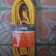 Extensión eléctrica 10 metros 110v 15 amperes - Img 57677482