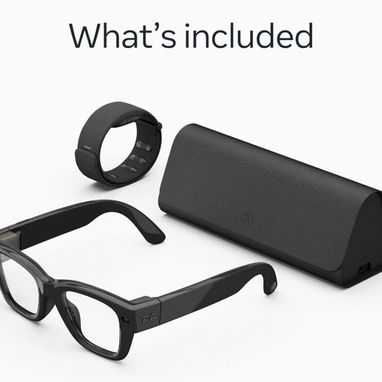 Gafas Ray-Ban META DISPLAY AI de alta calidad, color negro, talla GRANDE / Banda neuronal - Img 125451759