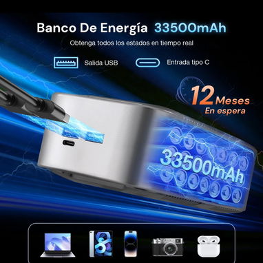 Arrancador de batería de auto portátil 9000a inflador de neumáticos - Img 118066841