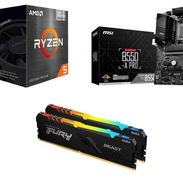 KIT DDR4 Ryzen 5 5600GT 🤩 MSI B550-A Pro - 16GB RGB ✅PC COMPLETA KIT AMD - Img 53716432