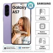 Galaxy A57 5G (8+8GB RAM -256 GB)+ cargador regalo. dual sim sellado caja garantia x escrito 30 dias - Img 56833116