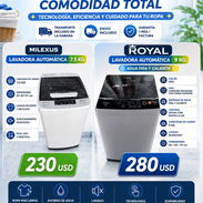 Lavadoras automáticas Milexus y Royal - Img 56100186
