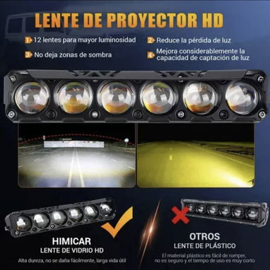 NEBLINEROS DE 6 LUPAS (FAROS AUXILIARES) - 7/8