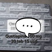 Quetiapina (100 mg) 30 tab - 15 usd - Img 57655959
