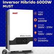 Inversor MUST 6KW 110 y 220 volt. Transporte incluido. - Img 58439538