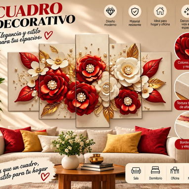 Cuadros decorativos  (Impresos en lienzo y montados en marcos de madera) - 10/10