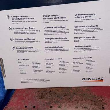 Generac EV Charger Level 2 Plus 48A - 2/4