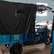 Triciclo Tracktion ▸Motor de 1200w ▸ 60v - 58ah ▸ Autonomía: 100km por carga ▸ Medidas de la cama: 1.10m x 1.80m ▸ - Img 58220192