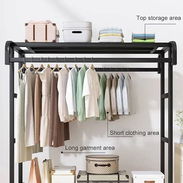 Estante de ropa: almacenar gran cantidad de ropa en un espacio pequeño - Img 57599843