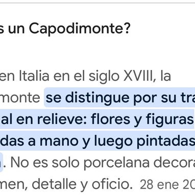📢😍Hermoso pedestal floral italiano CAPODIMONTE👌😍 - 3/5