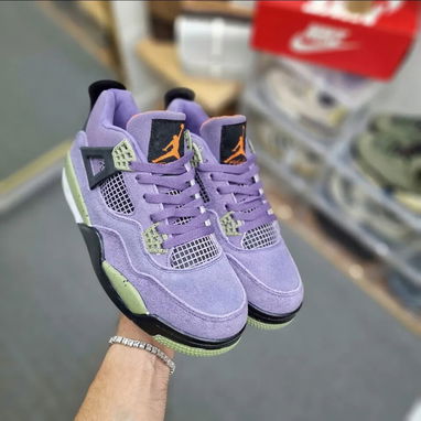 JORDAN RETRO 4 CANYON PURPLE - 4/4