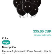 Globos negros plateado y dorado - Img 54943227