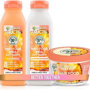 KIT GARNIER FRUCTIS HAIR FOOD PIÑA KIT ANTI-QUIEBRE, PARA CABELLO FRAGIL - Img 53465169