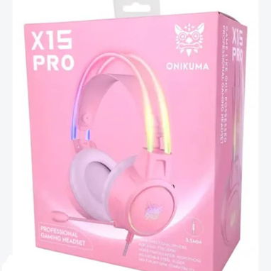 Audifonos Periféricos Gamer Onikuma X15 Pro (color Rosa) - 2/2