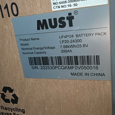 Inversor dos en uno Must de inversor 3kw con batería 7kw de 110/220v - 2/4
