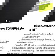 Disco externo duro Toshiba de 4T. Nuevo a estrenar - Img 49199130