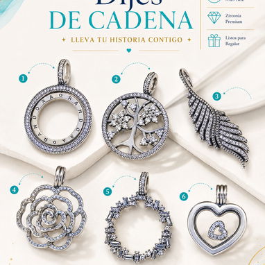 collares y dijes de cadena Pandora copia 1x1 plata s925 - Img 124209546