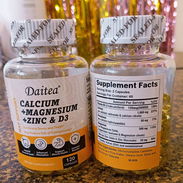 📓 Citrato de Magnesio con Calcio Zinc Vitaminas D3 todo en 1 🔥 - Img 52389910