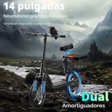 Scooter Eléctrico Plegable 350W/500W - Img 123193614