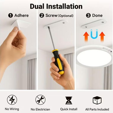 Lámpara de techo Led recargable - Img 125947785
