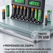 Cargador de pilas de 8 bahias - Img 56223026