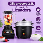 Olla arrocera 1.5L más Licuadora más molinillo P0723-AV013 - Img 57474989