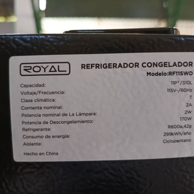 Refrigerador Royal 11 pies³/310L - Img 119371863