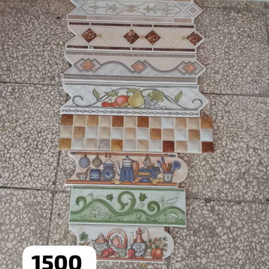 Azulejos juegos de baños cemento cola losas de piso Cintillos mata juntas ventanas chiquitas y más - 10/10