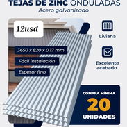 Tejas De Zinc De Acero Galvanizado - Img 57835967