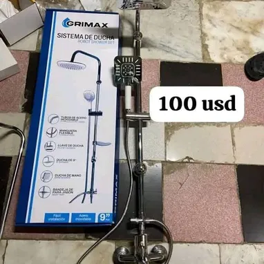 Todo en ferretería duchas mezcladora mono mando de dos,tres y cuatro tiros,yales , pilas mezcladora, extensión electrica - Img 122609649