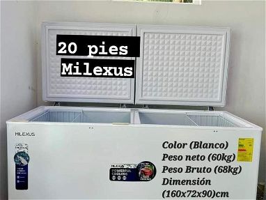 Nevera marca MILEXUS 20 pie *Solo USD y Zelle - Img main-image