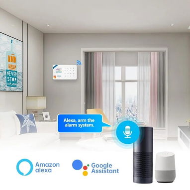 Alarma KERUI WIFI/GSM - Sirena integrada - Img 126107202