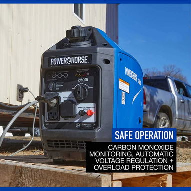 NEW Powerhorse 6075628 Inverter Generator, 2500 Surge Watts, 1800 Rated Watts - 7/7