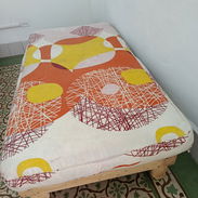 CAMAS PERSONAL de MADERA CON COLCHON - Img 57014188