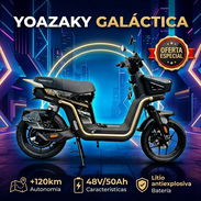 Moto Eléctrica Yoazaky galáctica - Img 55771744