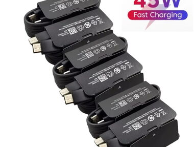 Cable ultra rápido tipo para los Galaxy gama alta! Transferencia y carga a full - Img 56610808