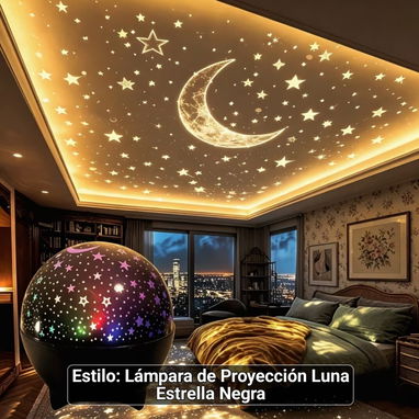 Lámpara proyector de cielo estrellado - Img 124525808