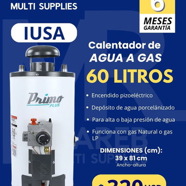 Calentador de gas Primo - 2/3