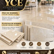 ✨ ¡MARMOLERÍA YCE! Pisos y Planchas de Mármol Color Crema Claro 🤎 | Elegancia y Calidad para Todo el País 🚚 - Img 58265229