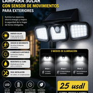 Lámpara solar con sensor de movimiento y flotante eléctrico - Img 55909949