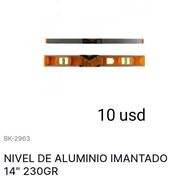 Nivel de aluminio imantado de 14" - Img 55892477