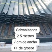 ✅PURLES DE 2.50 DE LARGO DE 7CM DE ANCHO DE 1.5MM - Img 57025227