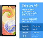 Samsung A04/32gb/3gb RAM/6.5 pulgadas/50mpx/53866239 - Img 42997709
