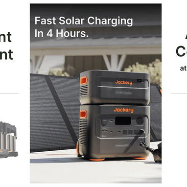 ⚡JACKERY ⚡ EXPLORER 2000 PLUS - 2042WH BATERÍA - NOMINAL  3000W Y PICO 6000W. MENSAJERÍA CON FACTURA Y GARANTÍA. 5483369 - 2/4