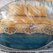 Juego de Edredón – 5 Piezas (Full) 💰 Precio: 40 USD, incluye además dos fundas y dos sábanas. 📞56249037 - Img 55926502