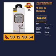 39 AUDÍFONOS MANOS LIBRES CON CABLE G2 VPT# -0248 - Img 56244291